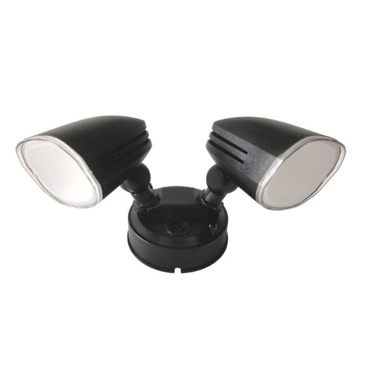 CLARION Twin Exterior LED Spotlight - Black