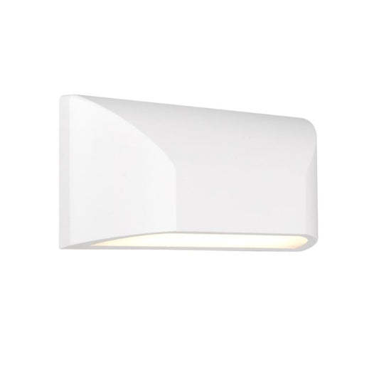 BLOC Exterior LED Wall Light - White