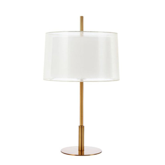 VALE Table Lamp - Antique Gold/Ivory