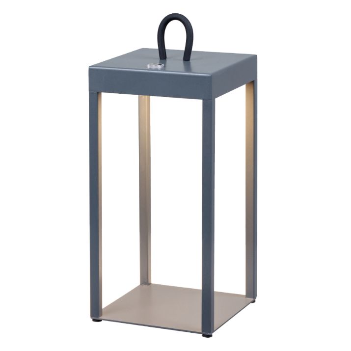 SOTRA LED Rechargeable Table Lamp - Grey