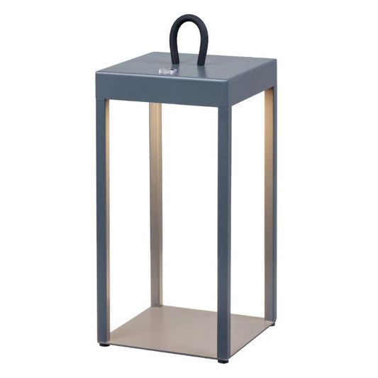 SOTRA LED Rechargeable Table Lamp - Grey