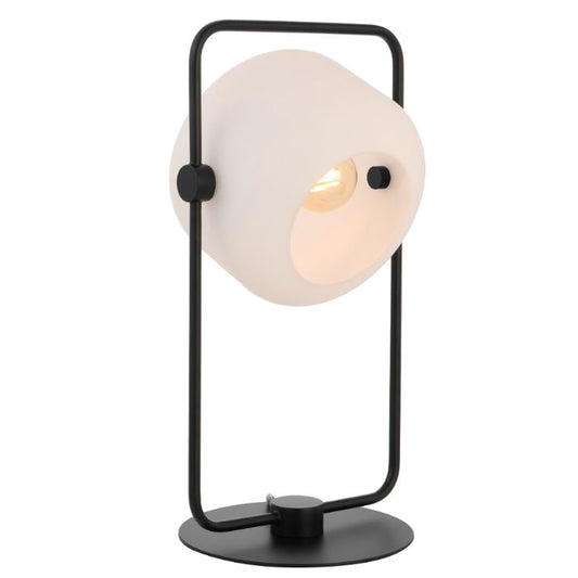 ROCHA Table Lamp - Black/Opal Matt