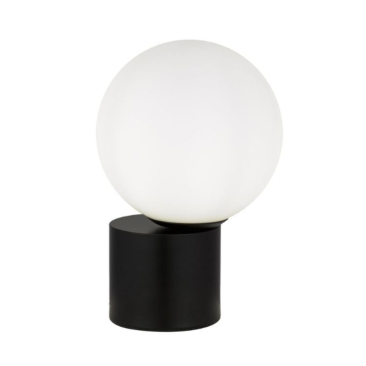 NOVIO Table Lamp - Black/Opal Matt