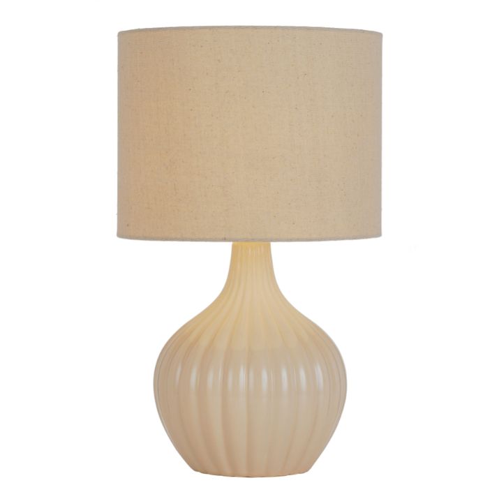 NORD Ceramic Table Lamp - Cream