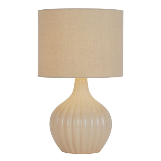 NORD Ceramic Table Lamp - Cream