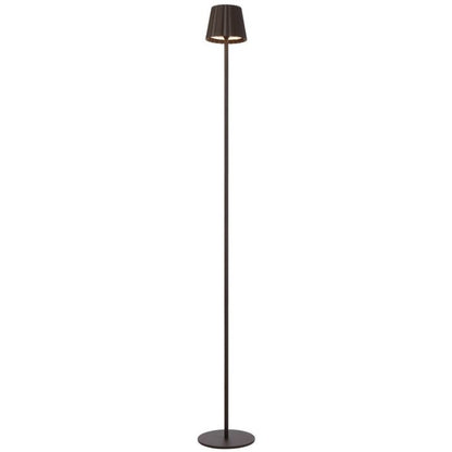 MINDY LED Rechargeable Floor Lamp - Brown