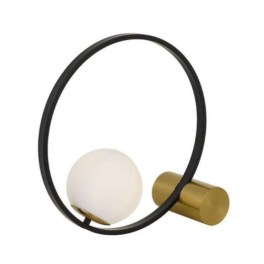 MATIAS Table Lamp - Black/Antique Gold