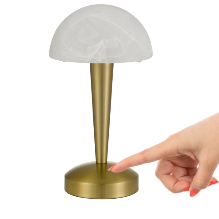 MANDEL Touch Table Lamp - Antique Gold