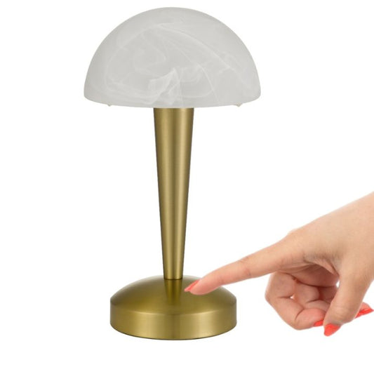 MANDEL Touch Table Lamp - Antique Gold
