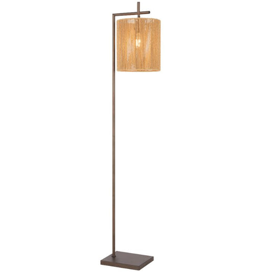 LYNDRA Floor Lamp - Bronze/Natural