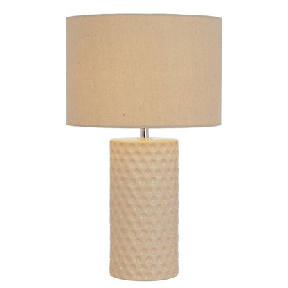 LAMAR Ceramic Table Lamp - Cream