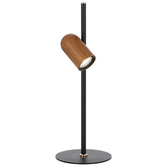KINDLE Table Lamp - Wood/Black