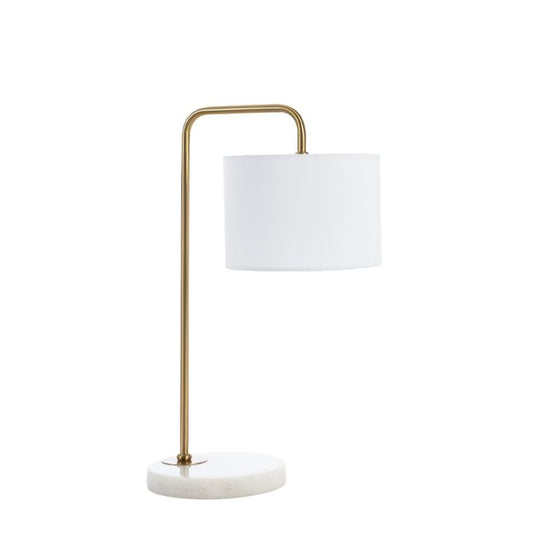 INGRID Table Lamp -Gold/White
