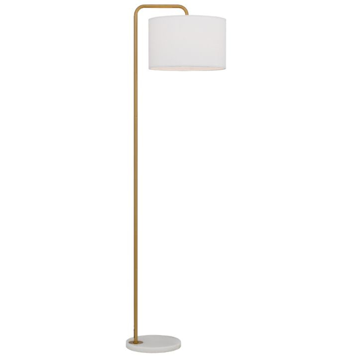 INGRID Floor Lamp -Gold/White