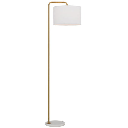 INGRID Floor Lamp -Gold/White