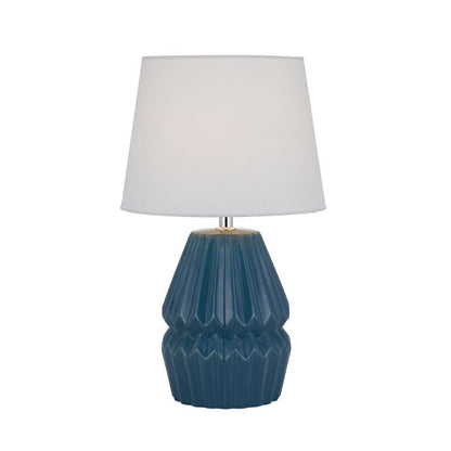 GREET Table Lamp - Blue/White