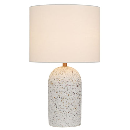 FEVIK Table Lamp Medium - White Terrazzo