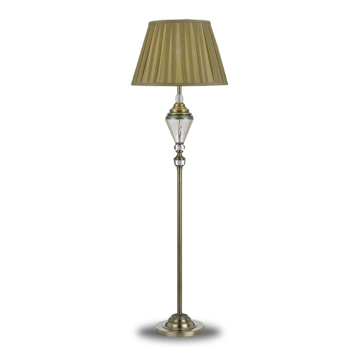 OXFORD Floor Lamp - Antique Brass/Gold