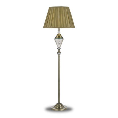 OXFORD Floor Lamp - Antique Brass/Gold