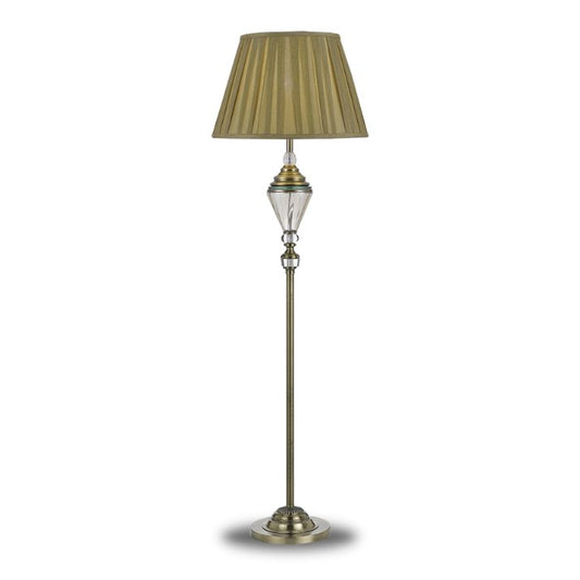 OXFORD Floor Lamp - Antique Brass/Gold