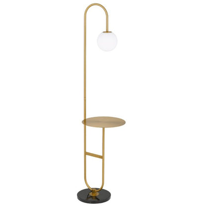 INEZ Floor Lamp - Black/Antique Gold
