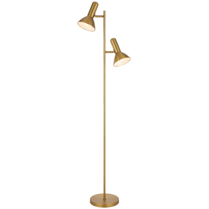 HYVIK Floor Lamp - Brass