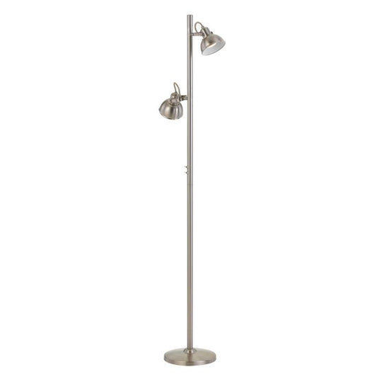 CARSON Floor Lamp - Nickel