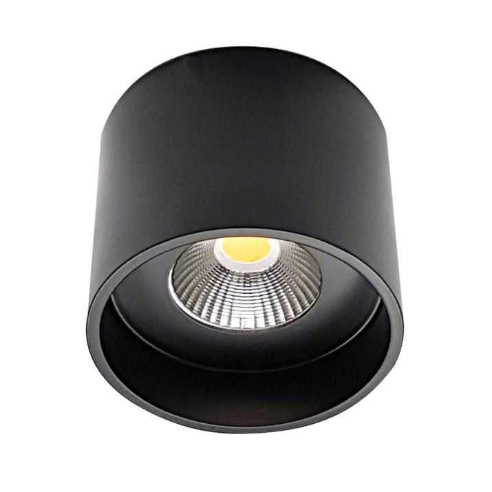 KEON 20W LED Surface Mounted Downlight Dimmable - Black