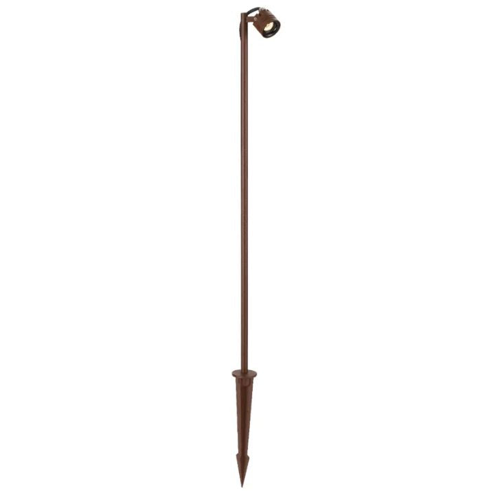 RILTO 24V Exterior LED Post Spike Light - Corten