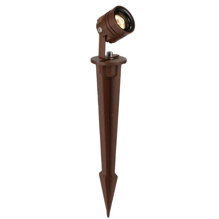 RILTO 24V Exterior LED Spike Spotlight - Corten