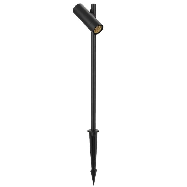 FLANK 24V Exterior LED Post Spike Light - Black