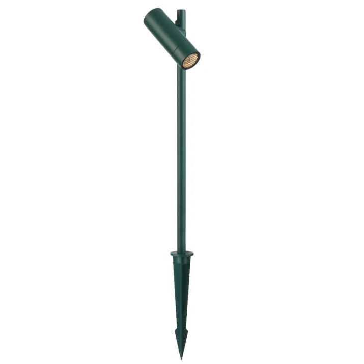 FLANK 24V Exterior LED Post Spike Light - Green