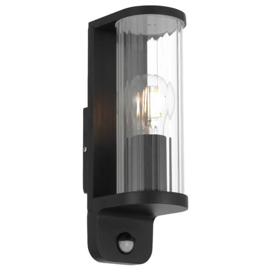 THIRLO Exterior Sensor Wall Light - Black