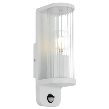 THIRLO Exterior Sensor Wall Light - White