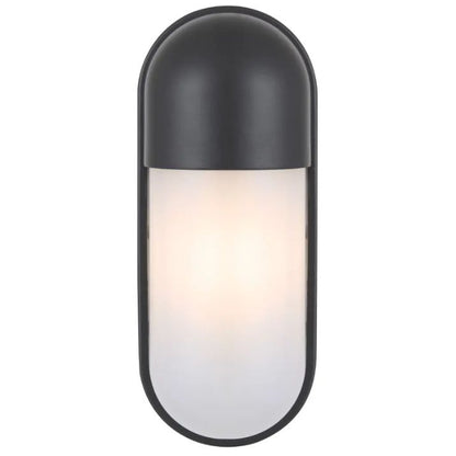 HULL Exterior Wall Light - Black