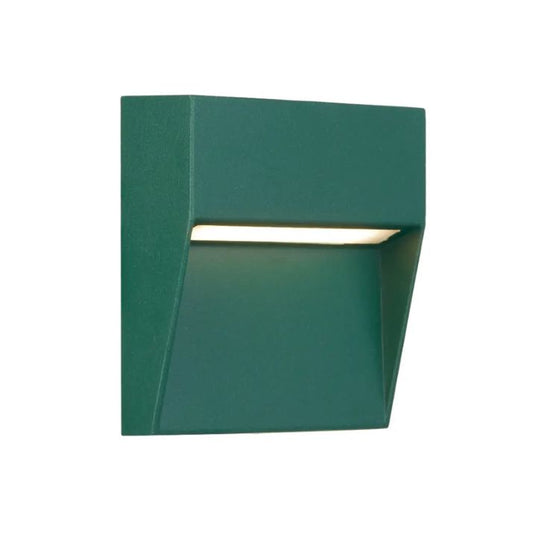 TERIN 24V Exterior Square Wall Light - Verde