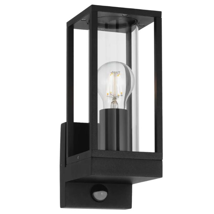 BELMIN Exterior Sensor Wall Light - Black