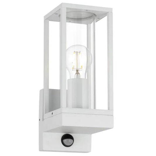 BELMIN Exterior Sensor Wall Light - White