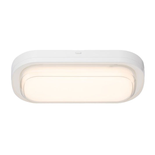 VIGGO Exterior Rectangular Bunker LED Light - White