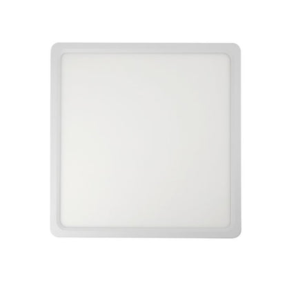 LUNOS 30CM 24W 3CCT Square LED Oyster Dimmable Ceiling Light - White