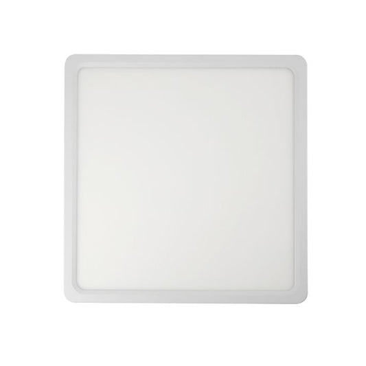 LUNOS 30CM 24W 3CCT Square LED Oyster Dimmable Ceiling Light - White