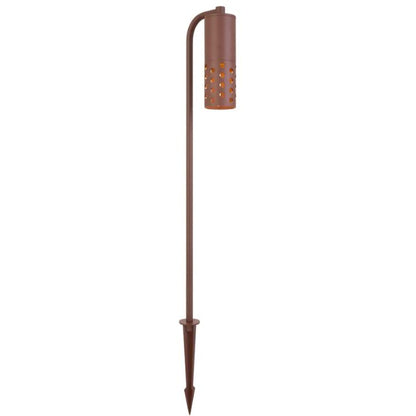MANUS 24V MR16 Exterior LED Post Spike Light - Corten