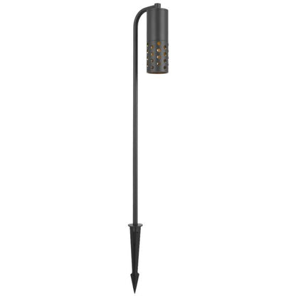 MANUS 24V MR16 Exterior LED Post Spike Light - Black