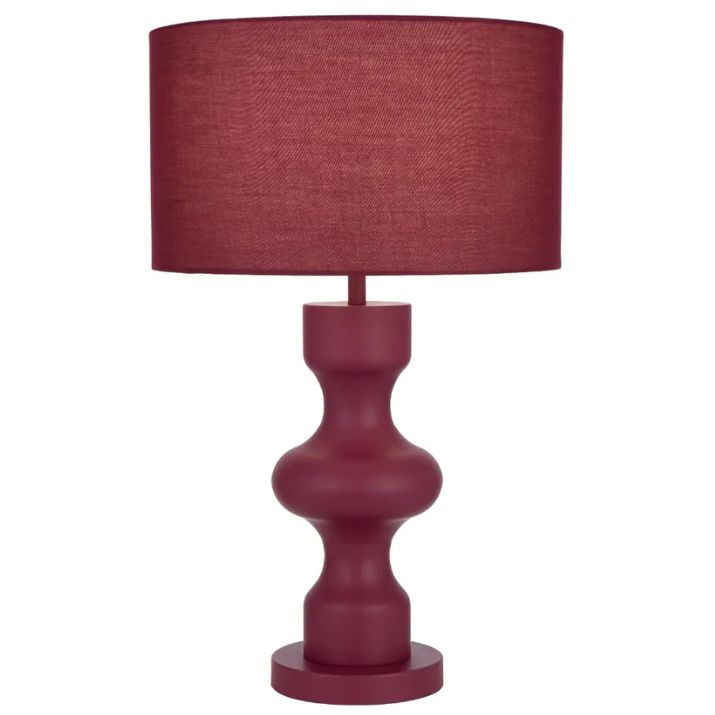 MUSE Table Lamp - Burgundy