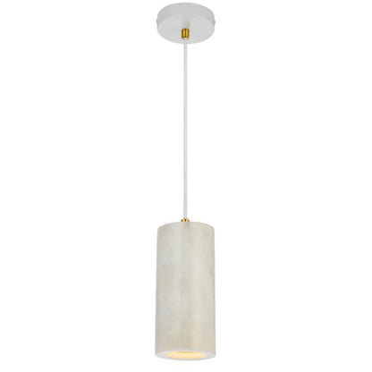 JORNEL Pendant Light - White Marble