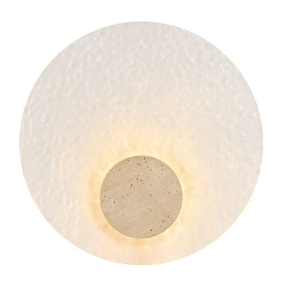 FIORA Exterior Wall Light - Beige/Frost
