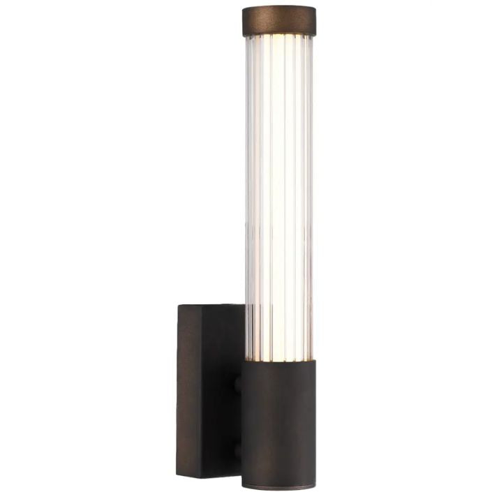BREMEN Single LED Vanity Wall Light - Bronze