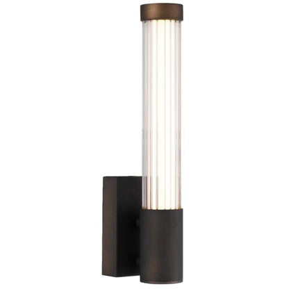 BREMEN Single LED Vanity Wall Light - Bronze