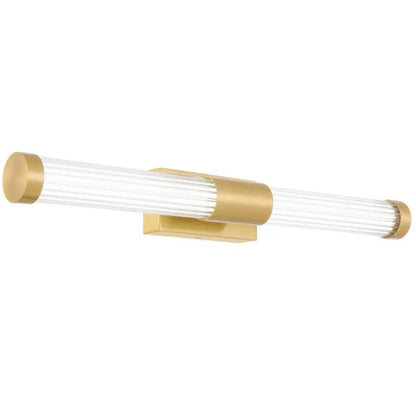BREMEN Twin LED Vanity Wall Light - Antique Gold