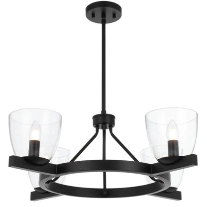 RADAM 4 Pendant Light - Black